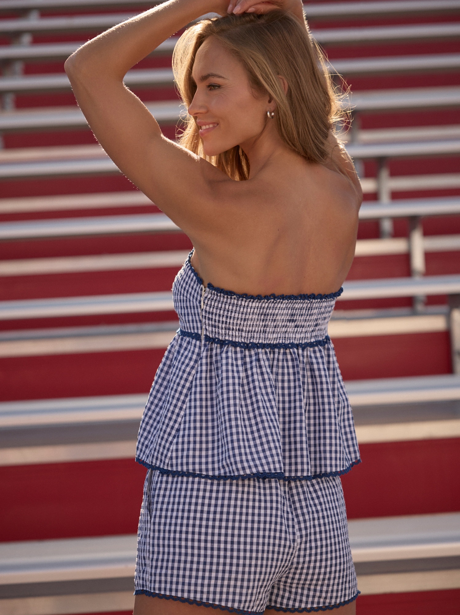 gingham dress shorts Cute Gingham Drawstring Shorts | Trendy Women's Shorts