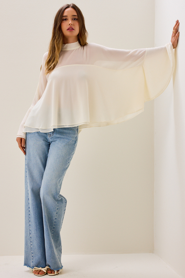 Margie Flare Top Detail 4 - Altar'd State