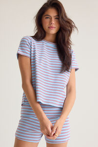 Sherry Stripe Tee - Altar'd State