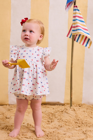 Americana Lattice Dress - Altar'd State - 