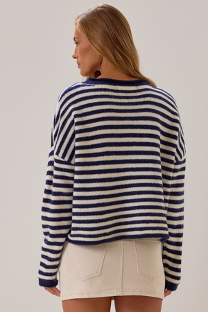 Madeline Striped Cardigan - Altar'd State