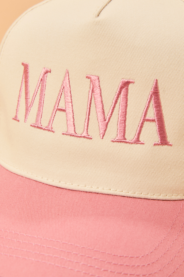 Mama Embroidered Trucker Hat Detail 2 - Altar'd State