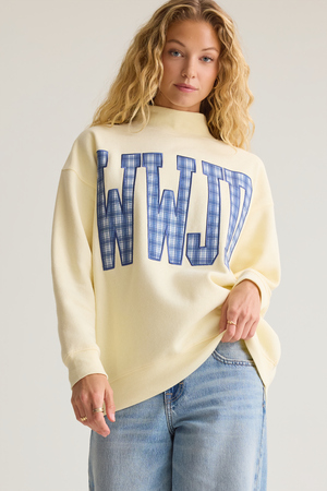 WWJD Plaid Hoodie - Altar'd State - 