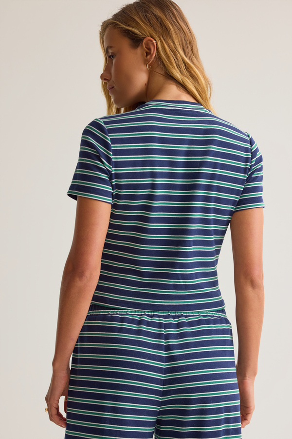 Santorini Striped Knit Top Detail 5 - Altar'd State