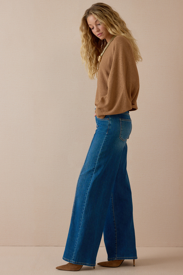 Marlo Dolman Sleeve Pullover Sweater Detail 5 - Altar'd State