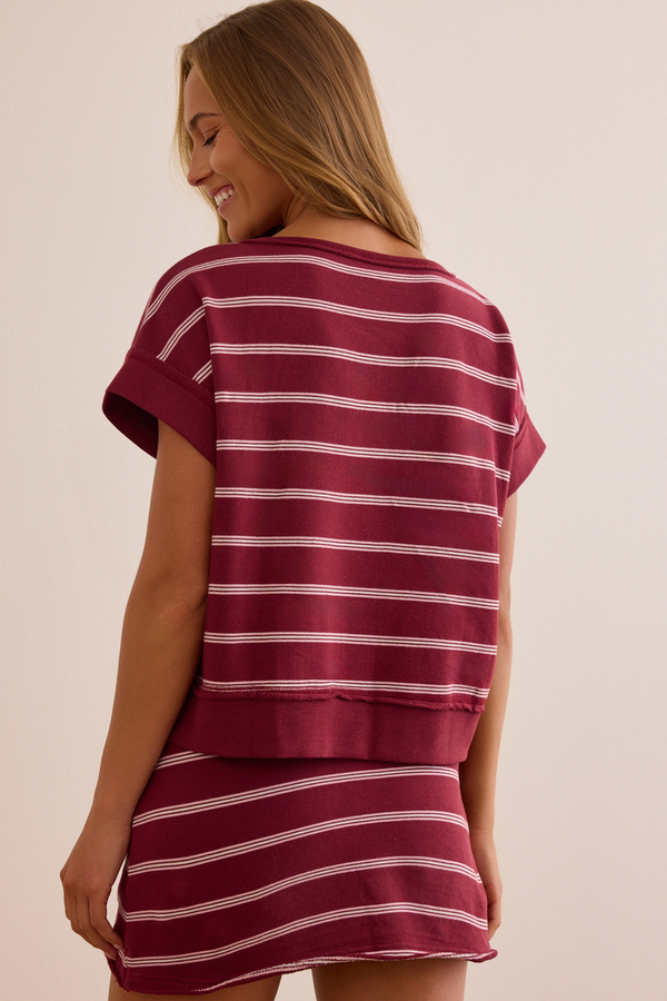 Lazy Days Stripe Top Detail 5 - Altar'd State