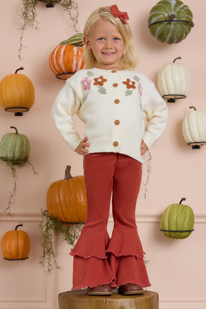 Morgan Tiered Ruffle Pants - Altar'd State - 