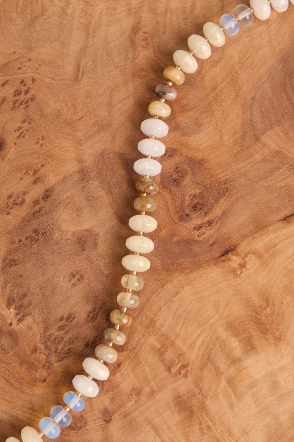 Zoie Multi beaded Choker Detail 2 - Altar'd State