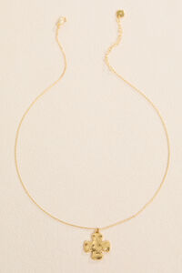 18K Gold Eloise Cross Necklace - Altar'd State