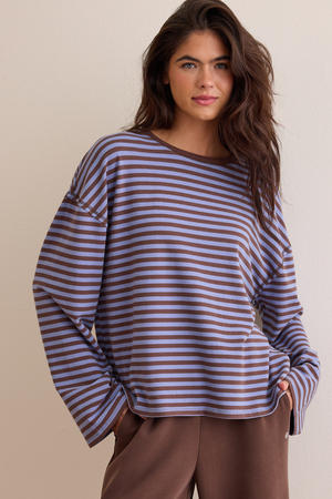 Inspire Stripe Boxy Tee - Altar'd State - 