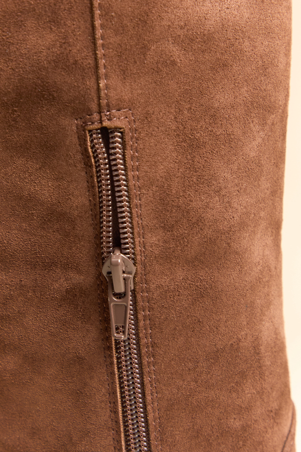 Alisse Suede Western Boot Detail 7 - Altar'd State