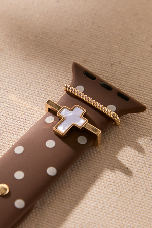 Polka Dot Cross Slider Watch Band - Altar'd State - 