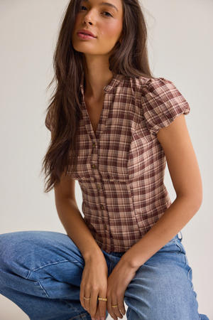 Ila Button Up Top - Altar'd State - 