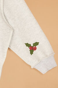 Merry Patch Embroidery Kids Pullover Detail 3 - Altar'd State