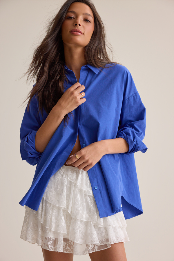Avery Lace Ruffle Skirt - Altar'd State
