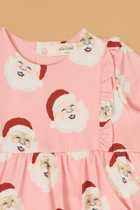 Smiley Santa Bodysuit Dress Detail 2 - Altar'd State