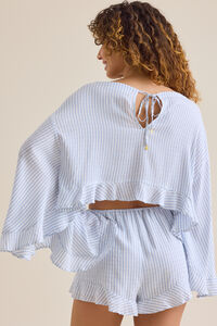 Radda Stripe Boho Top Detail 7 - Altar'd State