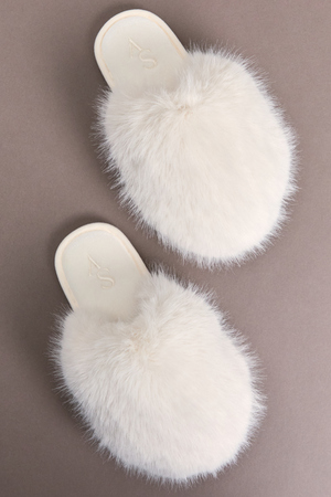 Caribou Fur Slipper - Altar'd State