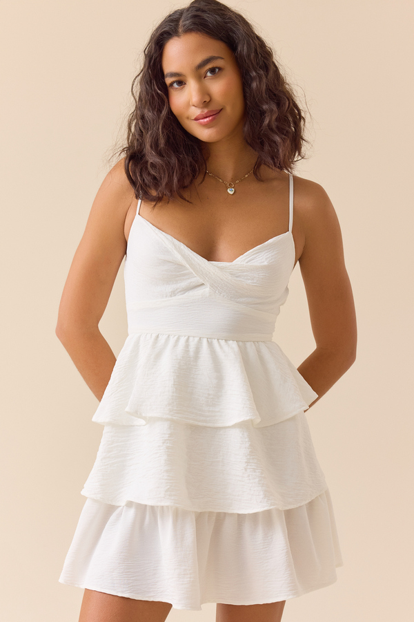 Emely Sleeveless Tie Back Dress Detail 2 - Altar'd State