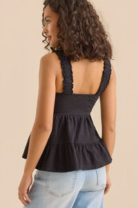 Shelby Tiered Babydoll Tank Detail 4 - Altar'd State