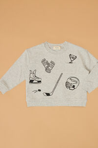 Power Play Embroidered Sweatshirt - Altar'd State