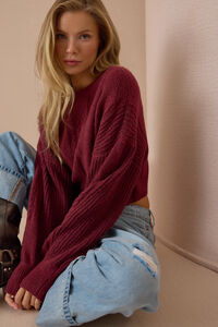 Berkley Cable Knit Sweater Detail 4 - Altar'd State
