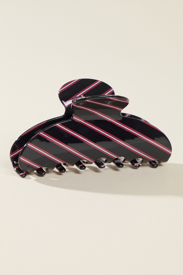 Navy Red Claw Clip - Altar'd State