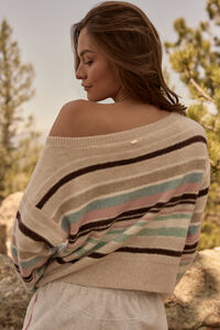 Field Day Stripe Sweater Detail 5 - Altar'd State
