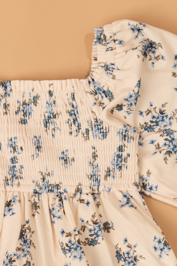 Saylor Floral Toddler Dress Detail 2 - Altar'd State