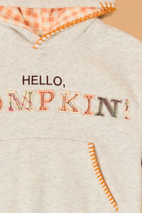 Hello Pumpkin Toddler Hoodie Detail 3 - Altar'd State