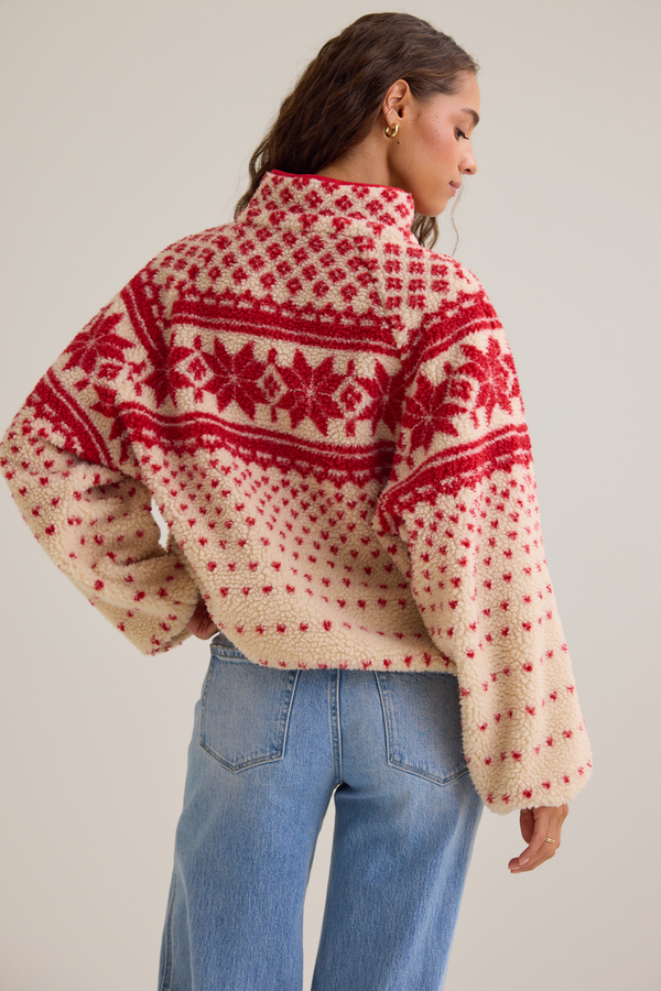 Angelina Fairisle Sherpa Detail 7 - Altar'd State
