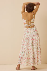 Edeline Floral Lace Maxi Dress Detail 5 - Altar'd State