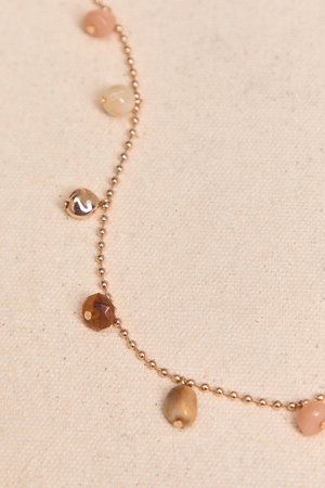 Annie Multi-Beaded Necklace - Altar'd State - 