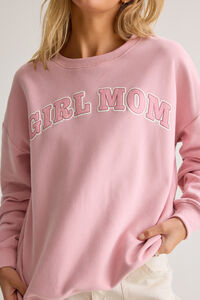 Girl Mom Graphic Sweatshirt Detail 3 - Altar'd State