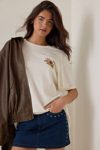 Autumn Postcard Graphic Tee Detail 2 - Altar'd State