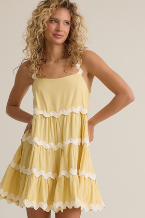 Ruby Ric Rac Mama Dress - Altar'd State