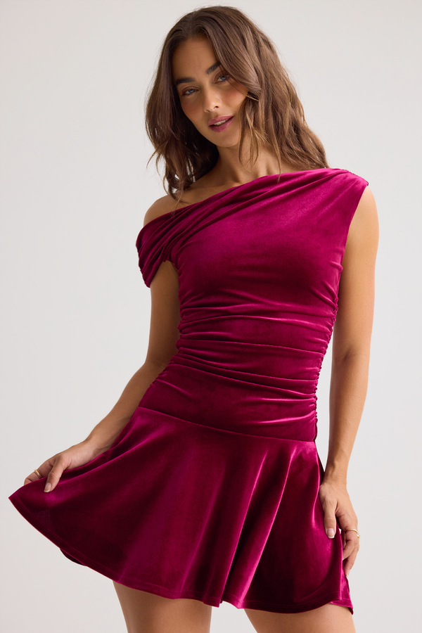 Ramona Velvet Mini Dress Detail 2 - Altar'd State
