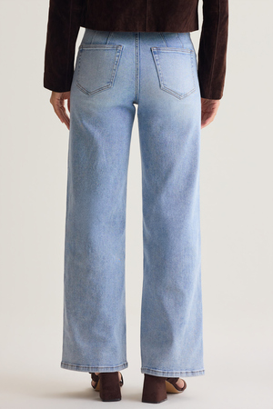 Baylor Double Button Jeans - Altar'd State