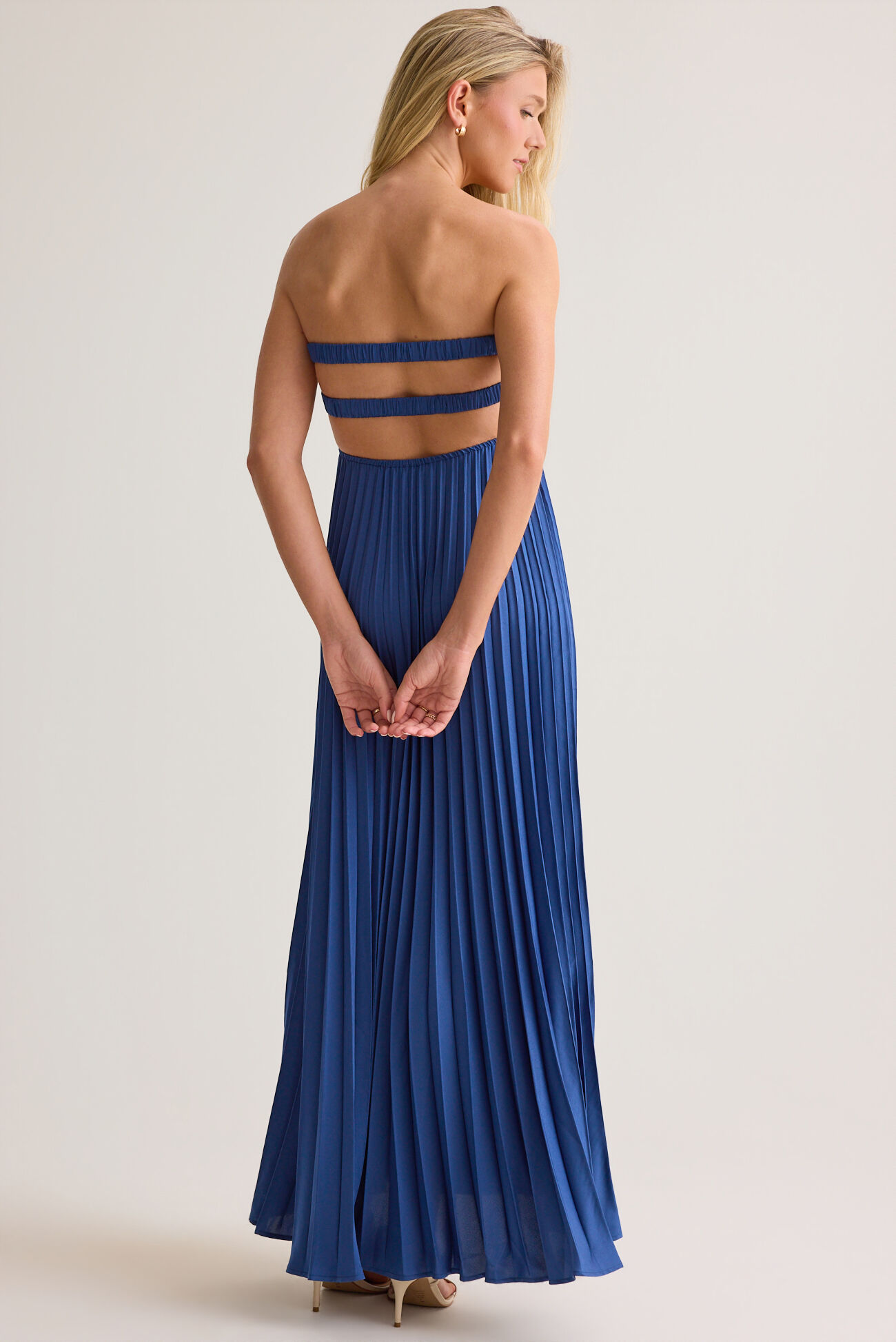 Nellie Satin Maxi Dress