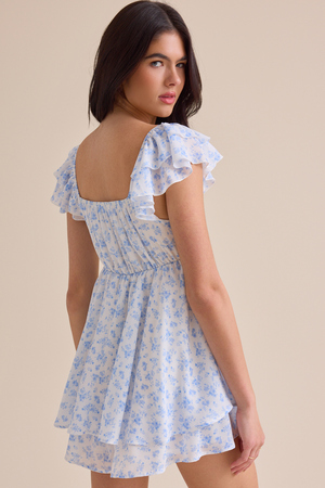 Emmie Double Layered Romper - Altar'd State - 