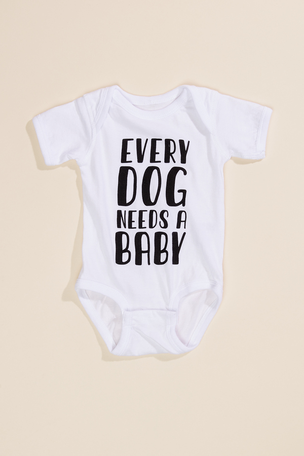 Every Dog Needs a Baby Bodysuit - Altar'd State