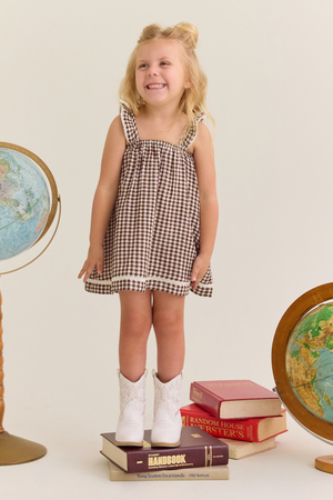 Kylie Gingham Toddler Dress - Altar'd State - 
