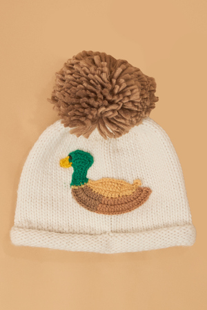 Duck Chunky Knit Beanie - Altar'd State - 