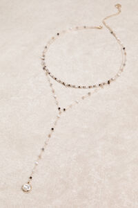 Sophie Glass Bead Necklace Detail 2 - Altar'd State