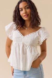 Azura Textured Babydoll Top - Altar'd State