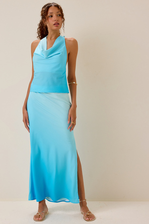 Rio Ombre Cowl Halter Top - Altar'd State - 
