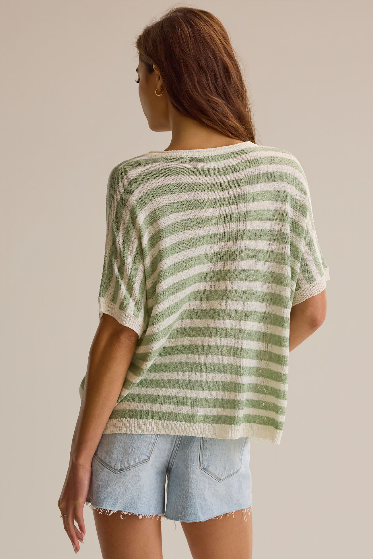 Arlo V-Neck Stripe Top