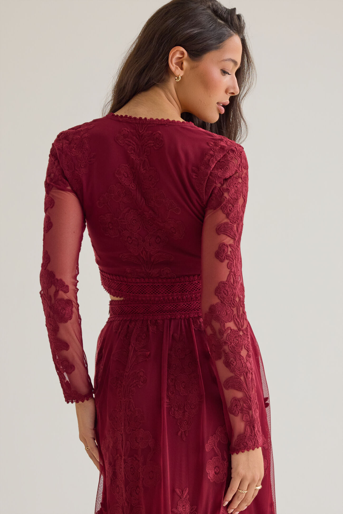 Arissa Floral Embroidered Top
