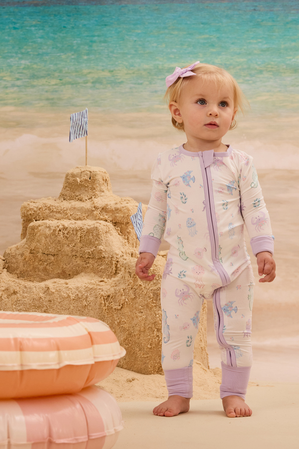 Floral Sea Creature Romper - Altar'd State
