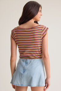 Amanda Denim Skort Detail 3 - Altar'd State